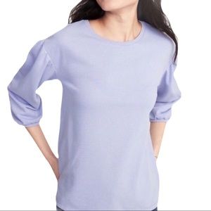 Old Navy Relaxed Balloon Sleeve French Ter…